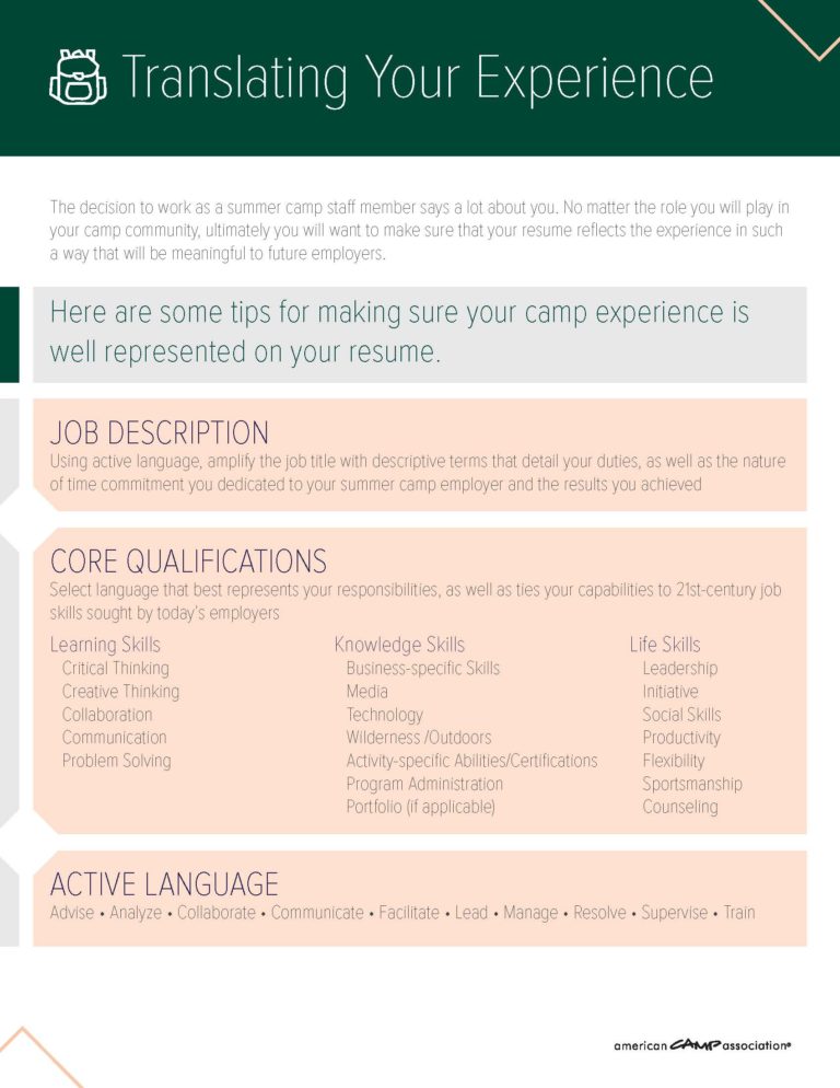 General Employment Information Philmont Scout Ranch